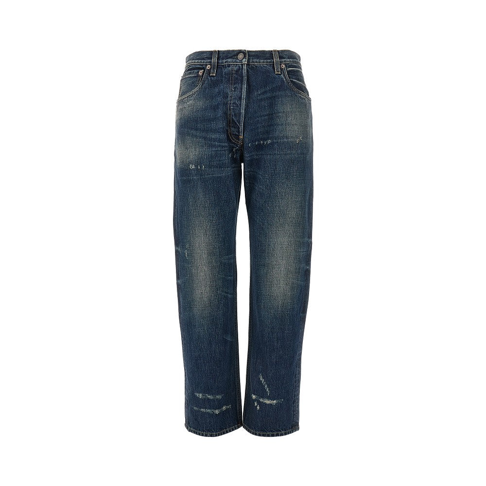 Used effect denim Relaxed Fit jeans