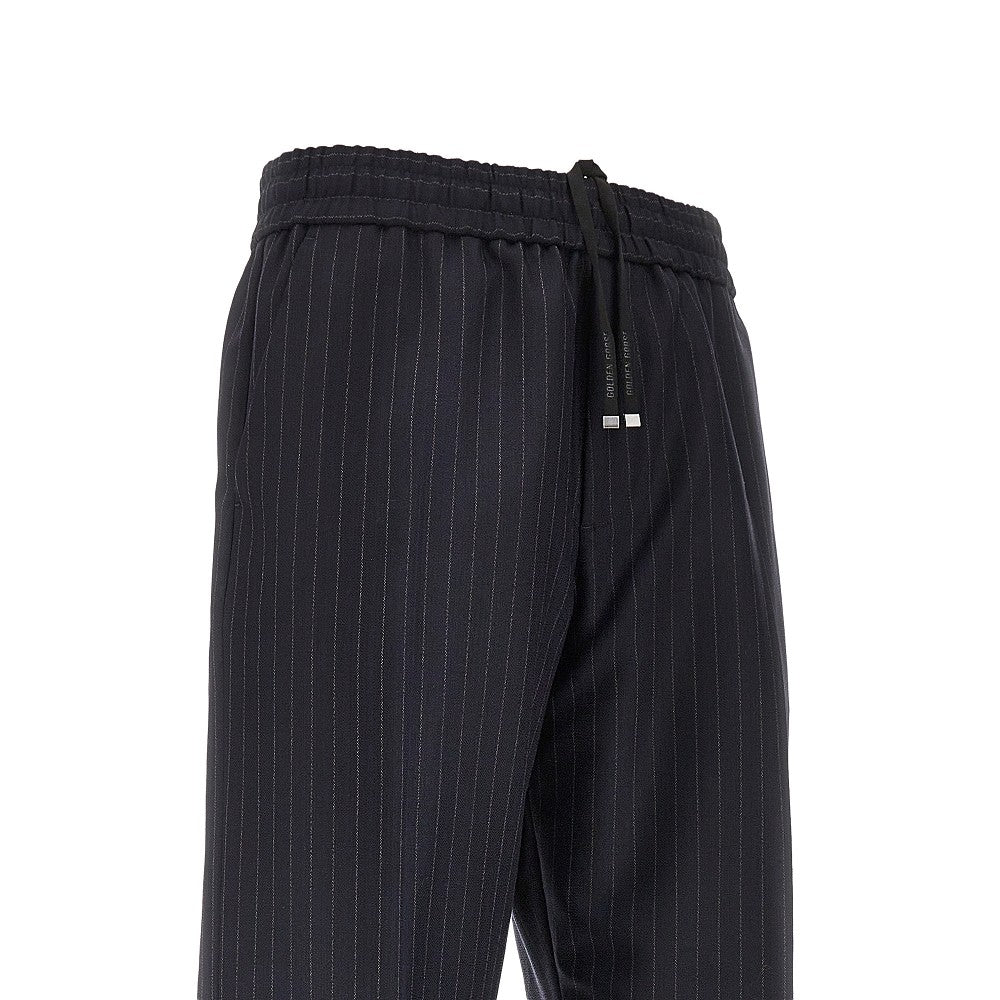 Pantalone in lana gessata 'Lennon'