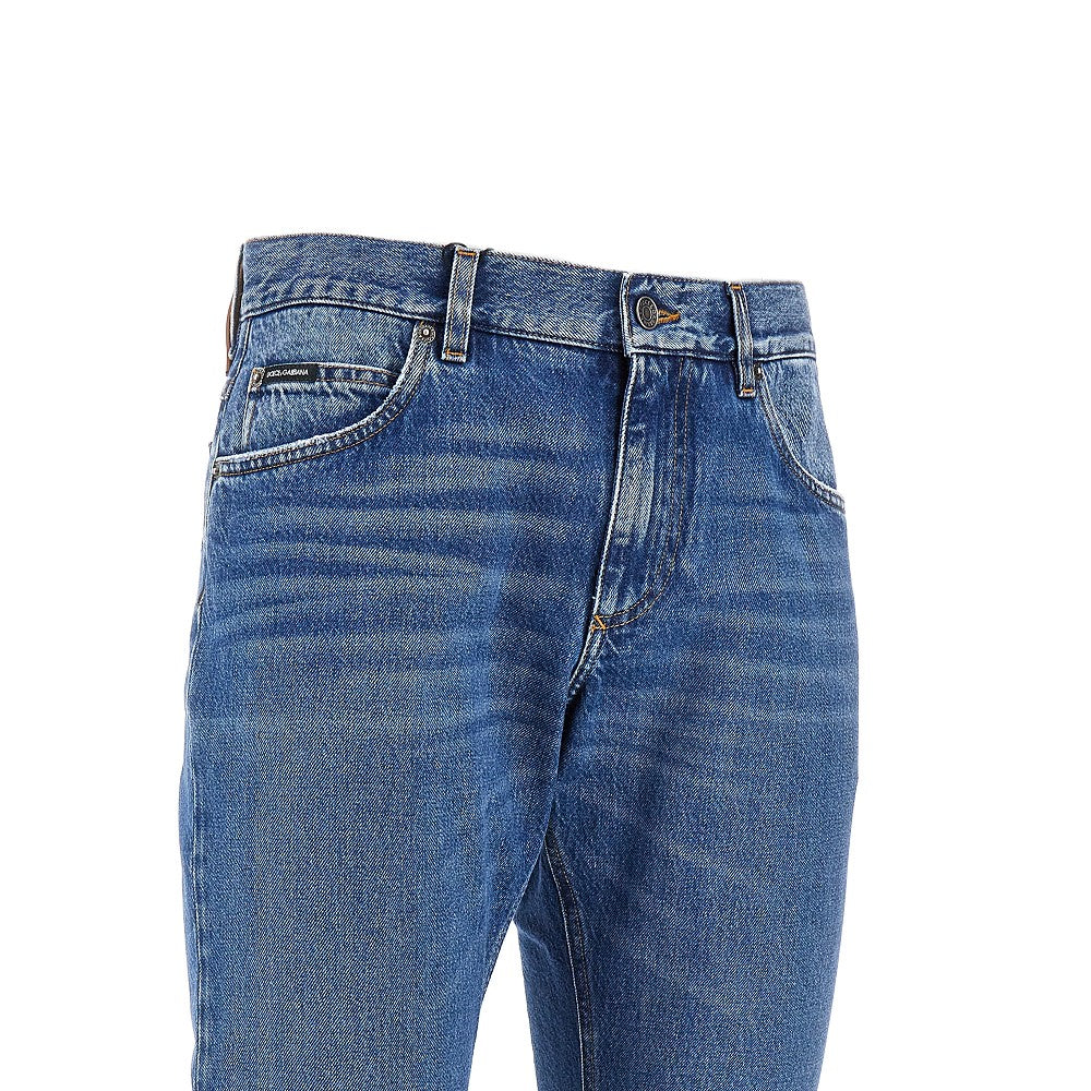 Regular Fit jeans with logo embroidery