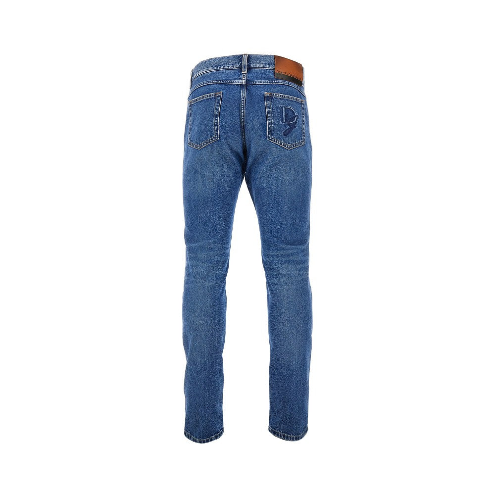 Regular Fit jeans with logo embroidery