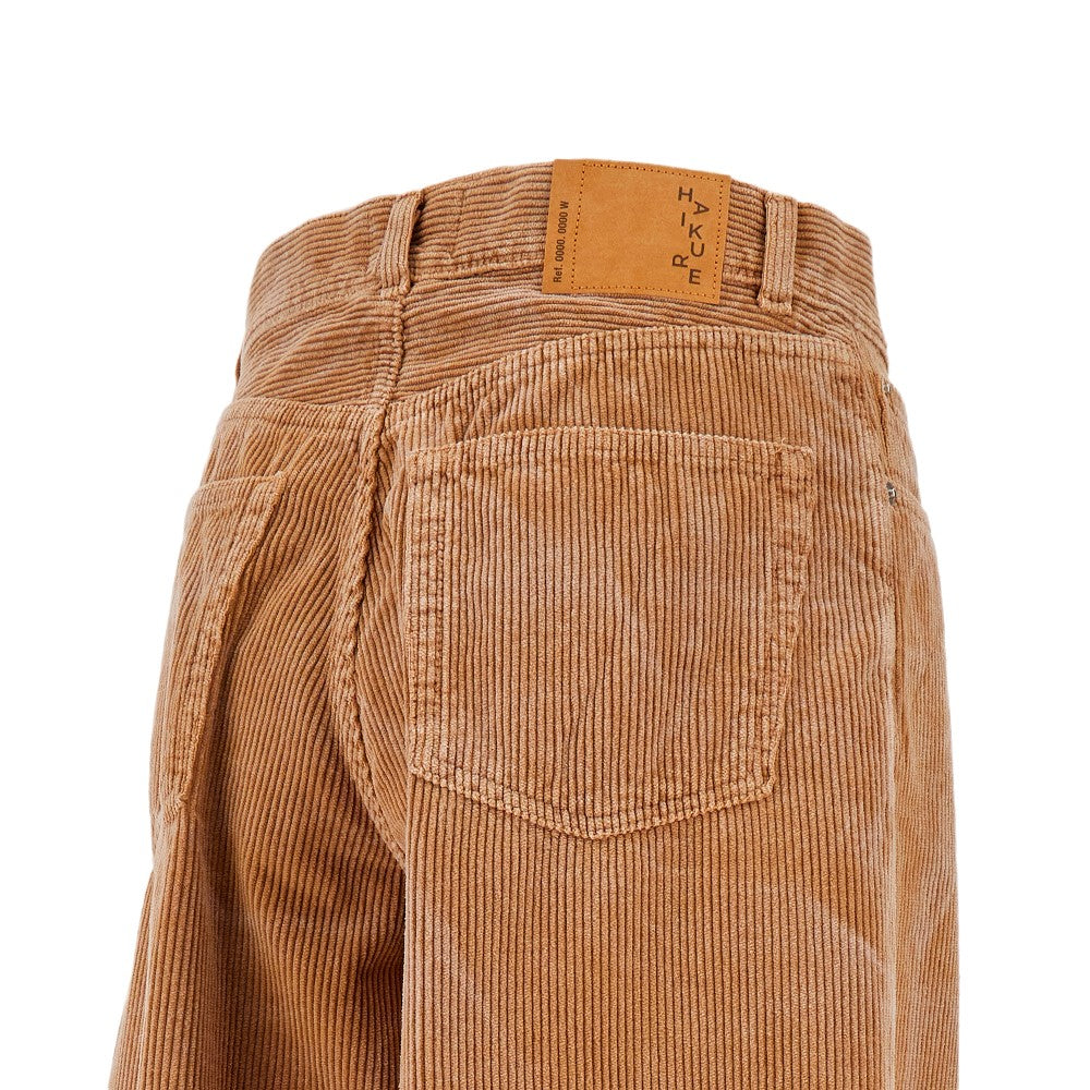 Pantalone oversize 'Bethany' in velluto