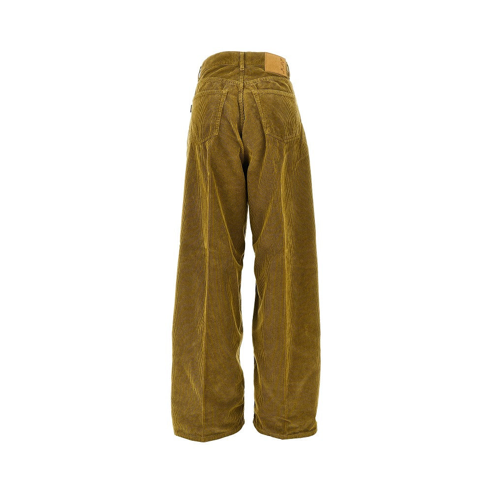 Pantalone oversize 'Bethany' in velluto
