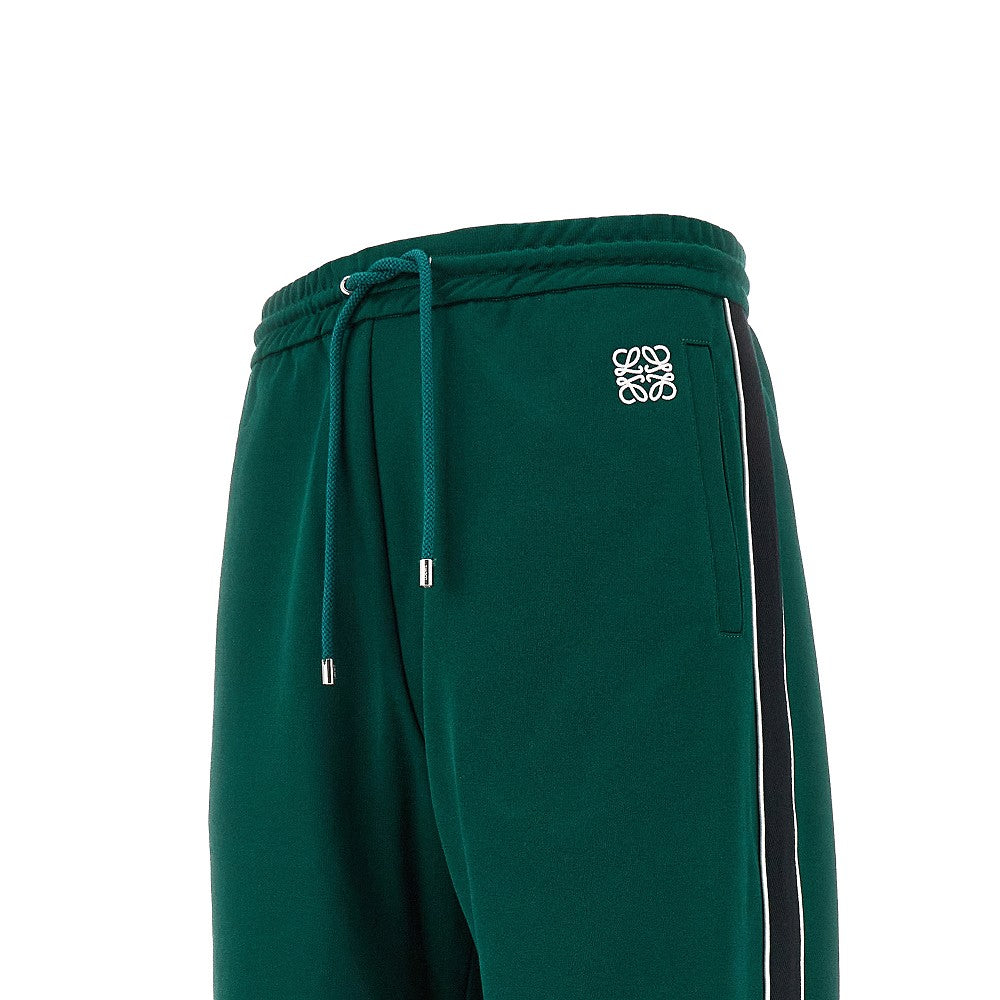 Anagram embroidery track pants