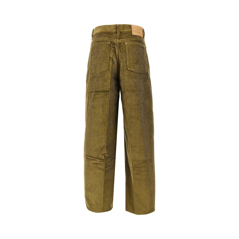 Corduroy Large Fit pants