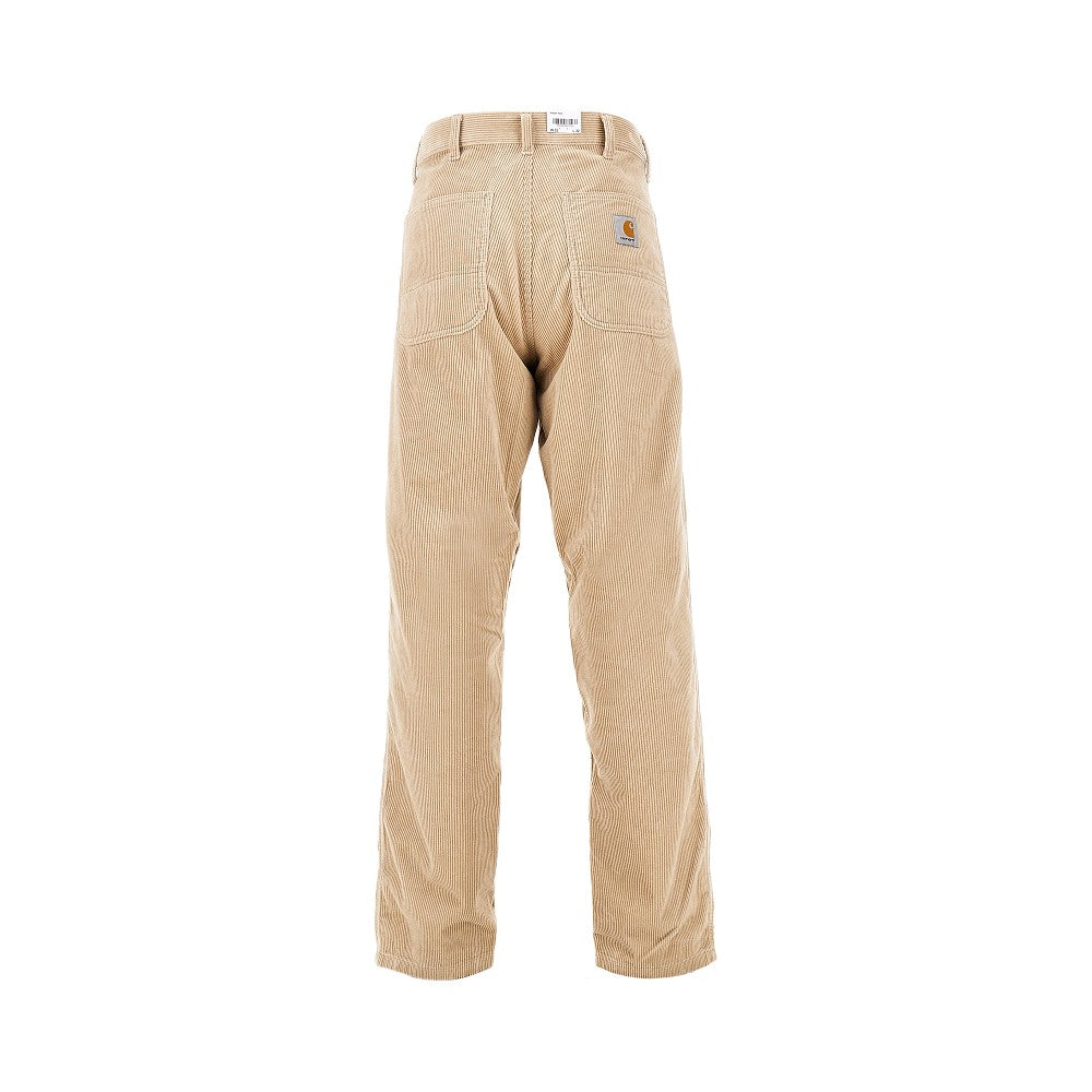 Pantalone 'Simple' in velluto a coste