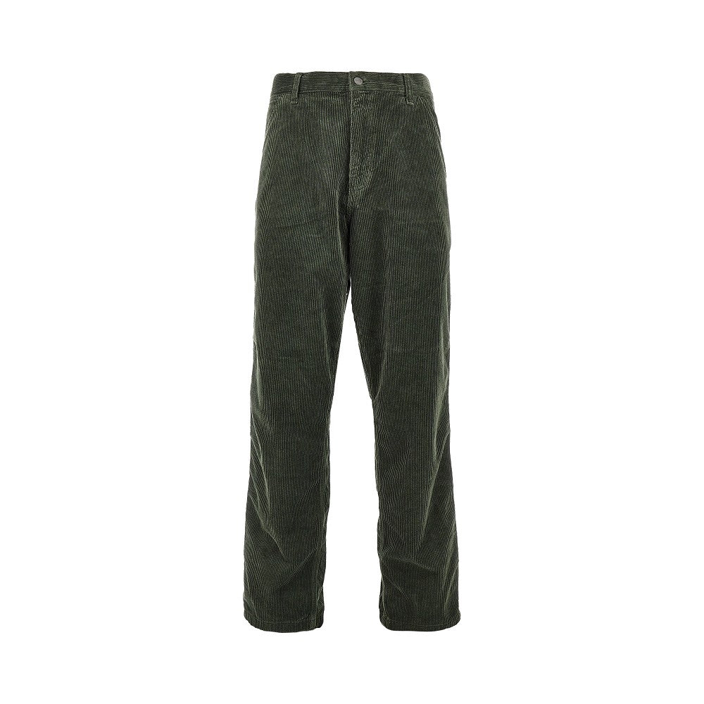 Pantalone 'Simple' in velluto a coste