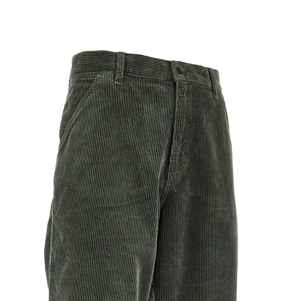 Pantalone 'Simple' in velluto a coste