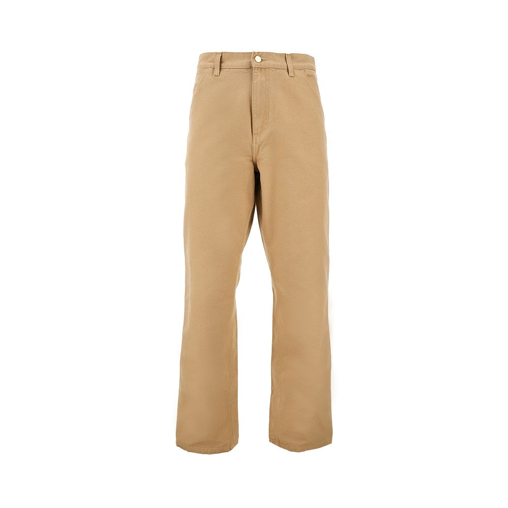 'Single Knee' canvas pants