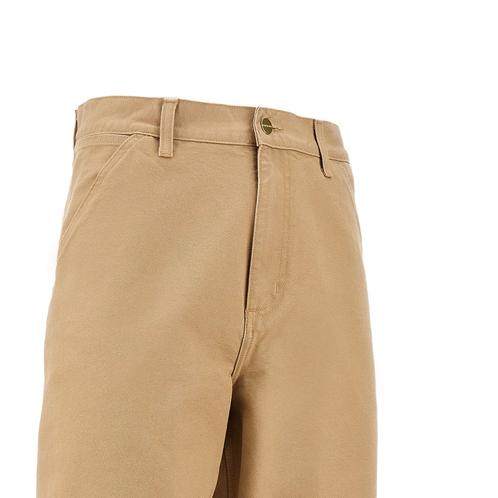 'Single Knee' canvas pants