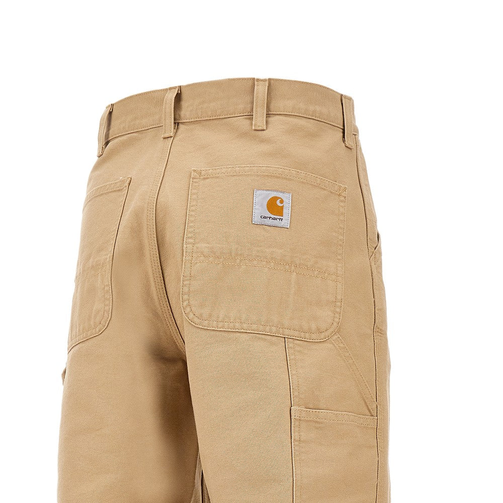 'Single Knee' canvas pants