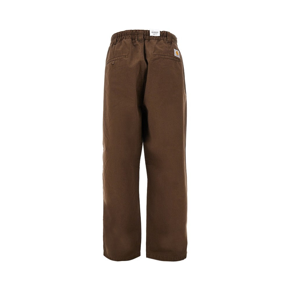 Pantalone 'Marv' in twill di cotone