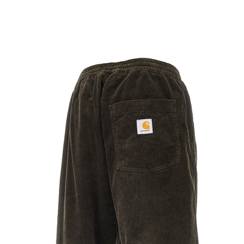Pantalone 'Floyde' in velluto a coste