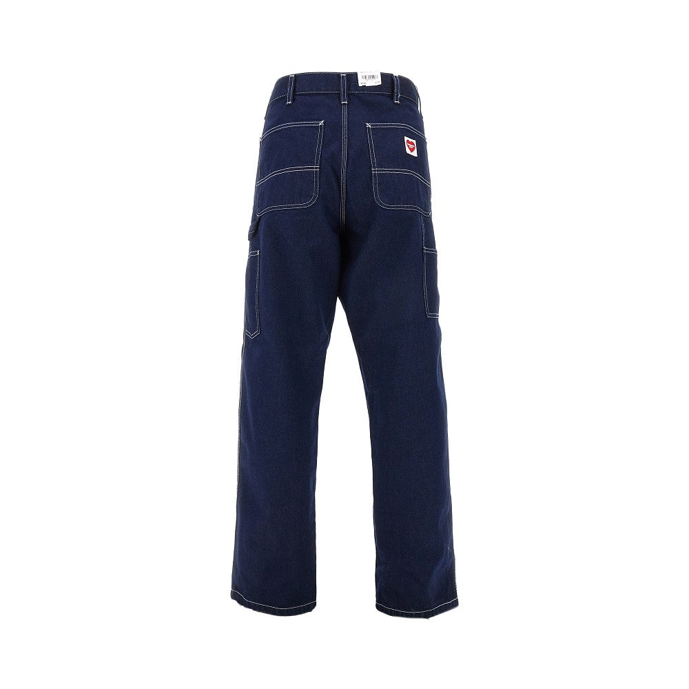 Pantalone Single Knee in denim