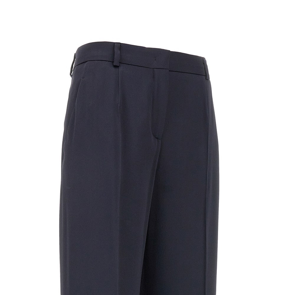 Pantalone fluido in raso
