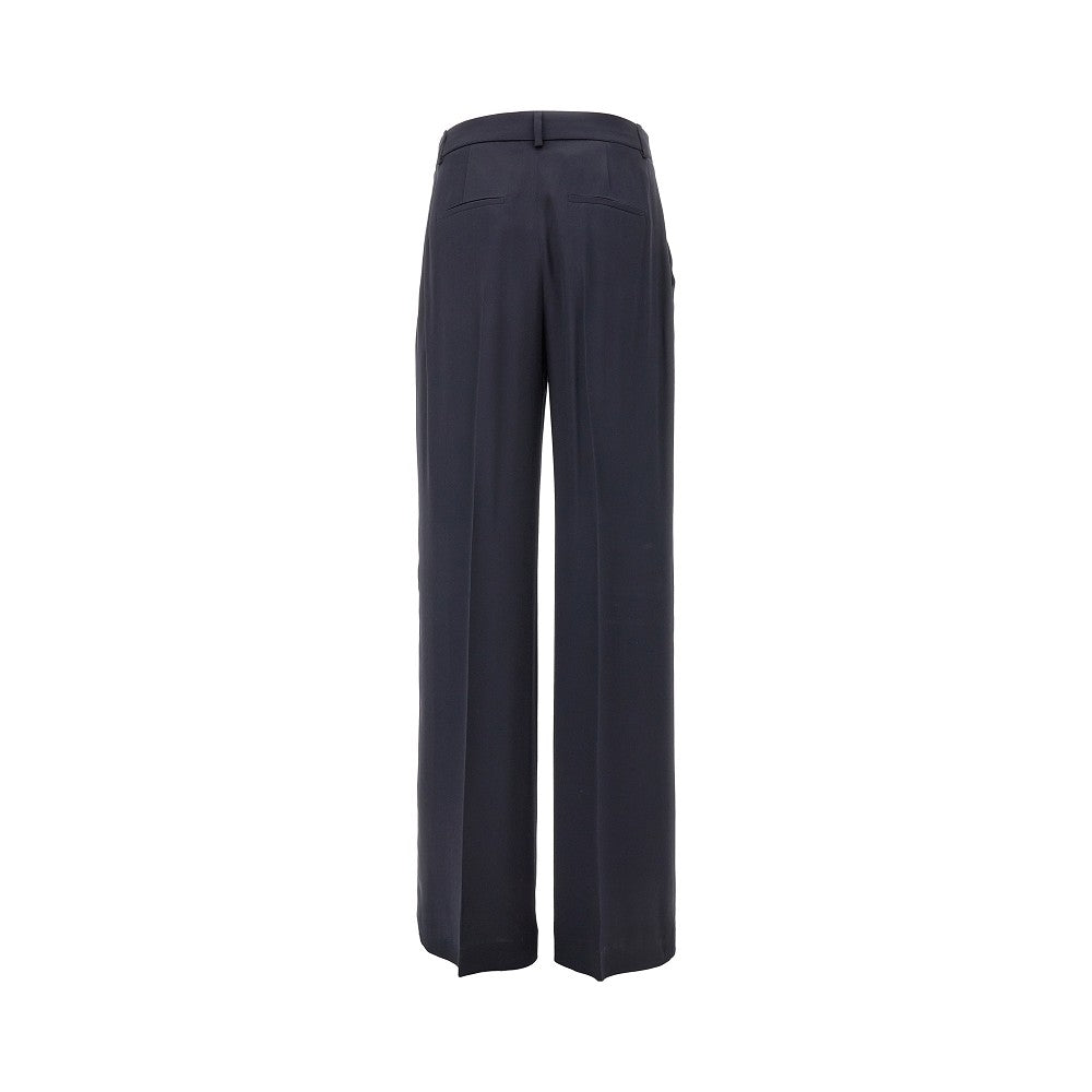 Pantalone fluido in raso