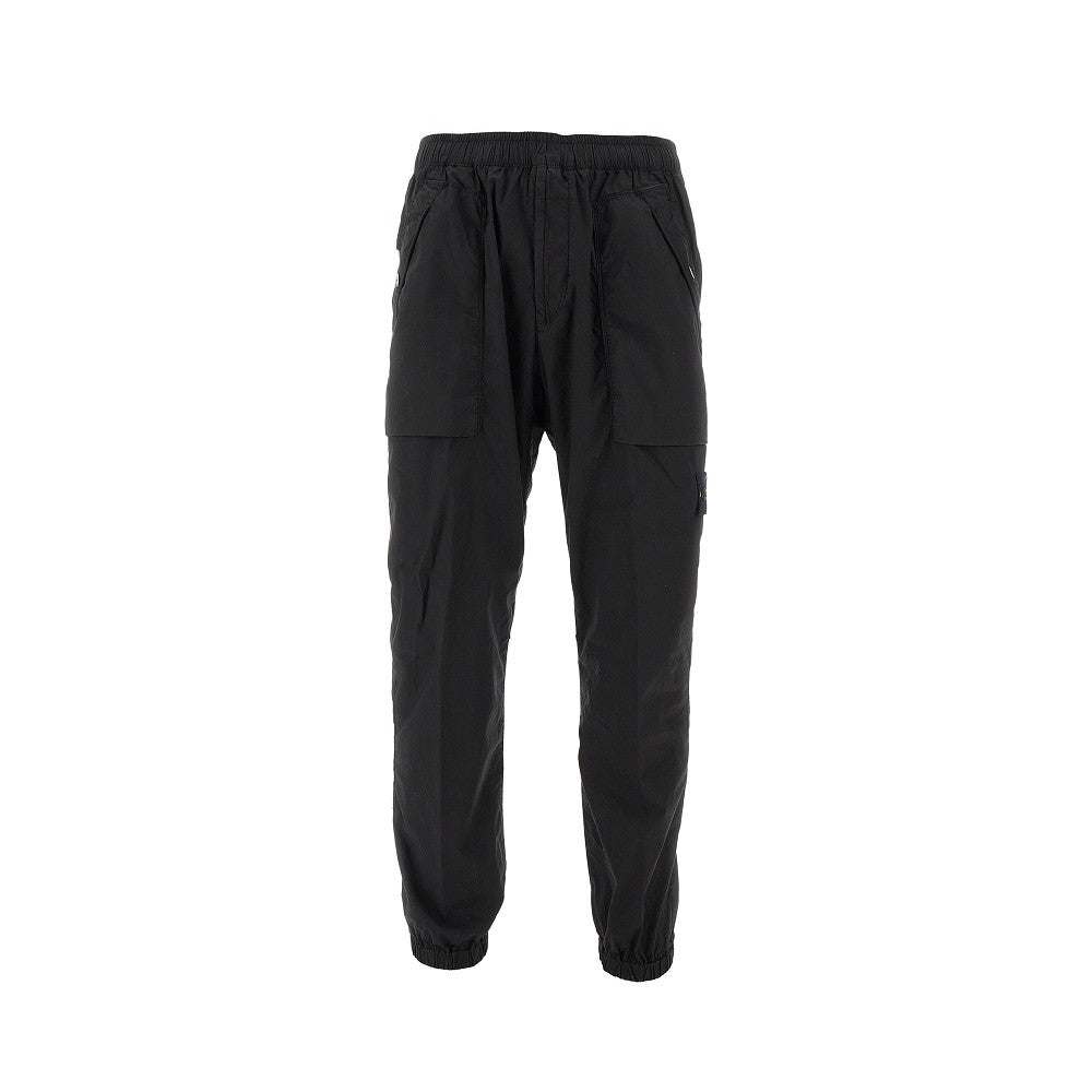 Pantalone joggers in cotone elasticizzato