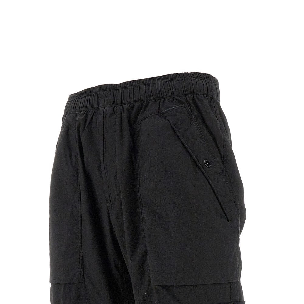Pantalone joggers in cotone elasticizzato