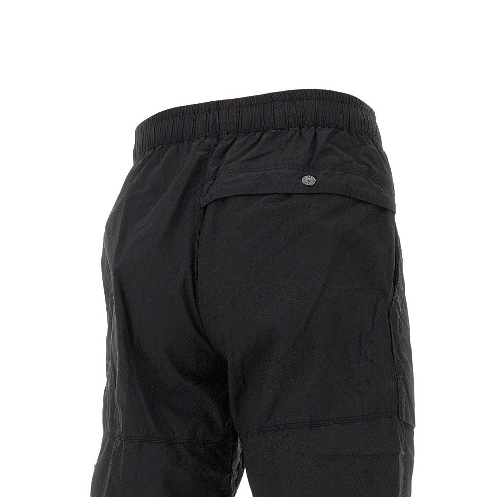 Pantalone joggers in cotone elasticizzato