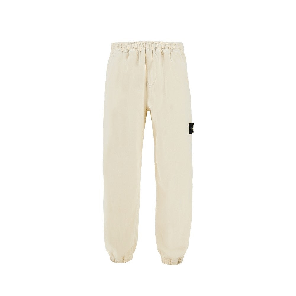 Canvas jogger pants