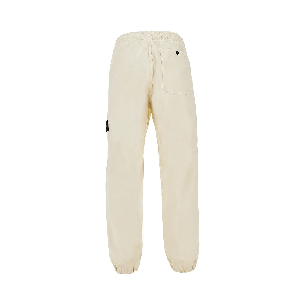 Canvas jogger pants
