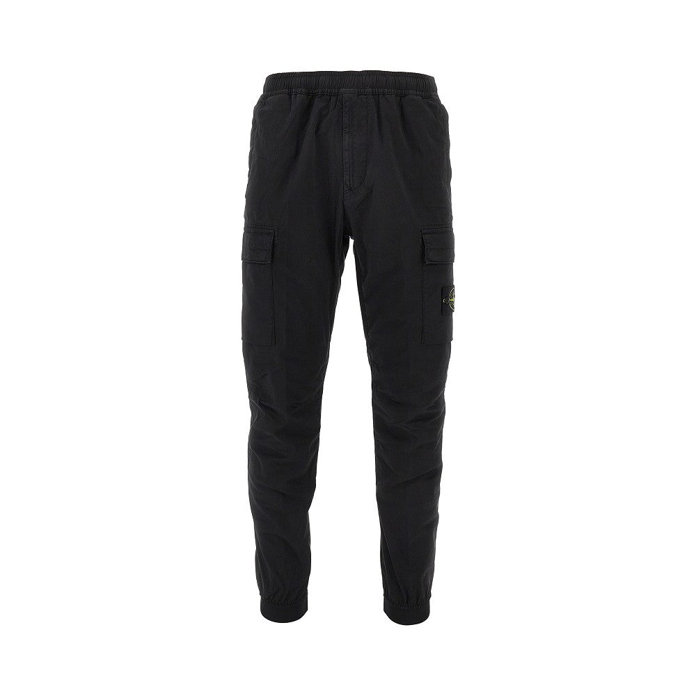 Pantalone cargo in cotone stretch