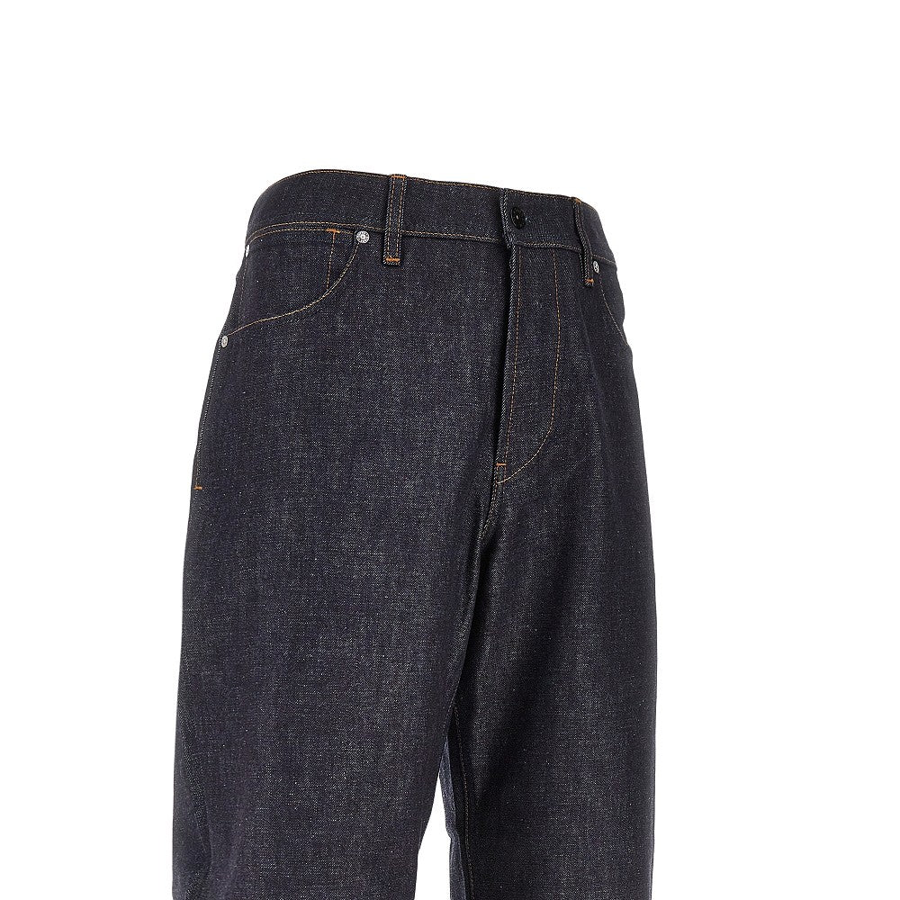 Jeans Indigo Denim Raw Loose 'Denim Research'