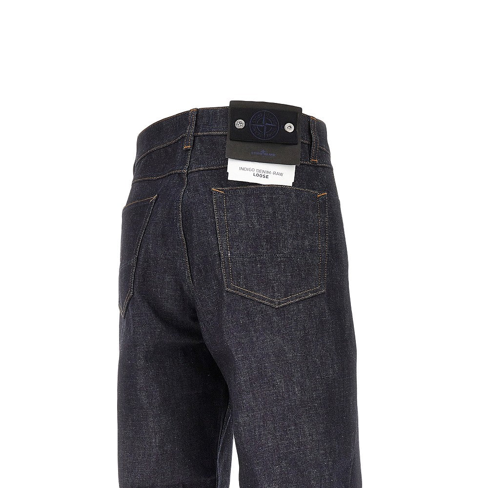 Jeans Indigo Denim Raw Loose 'Denim Research'
