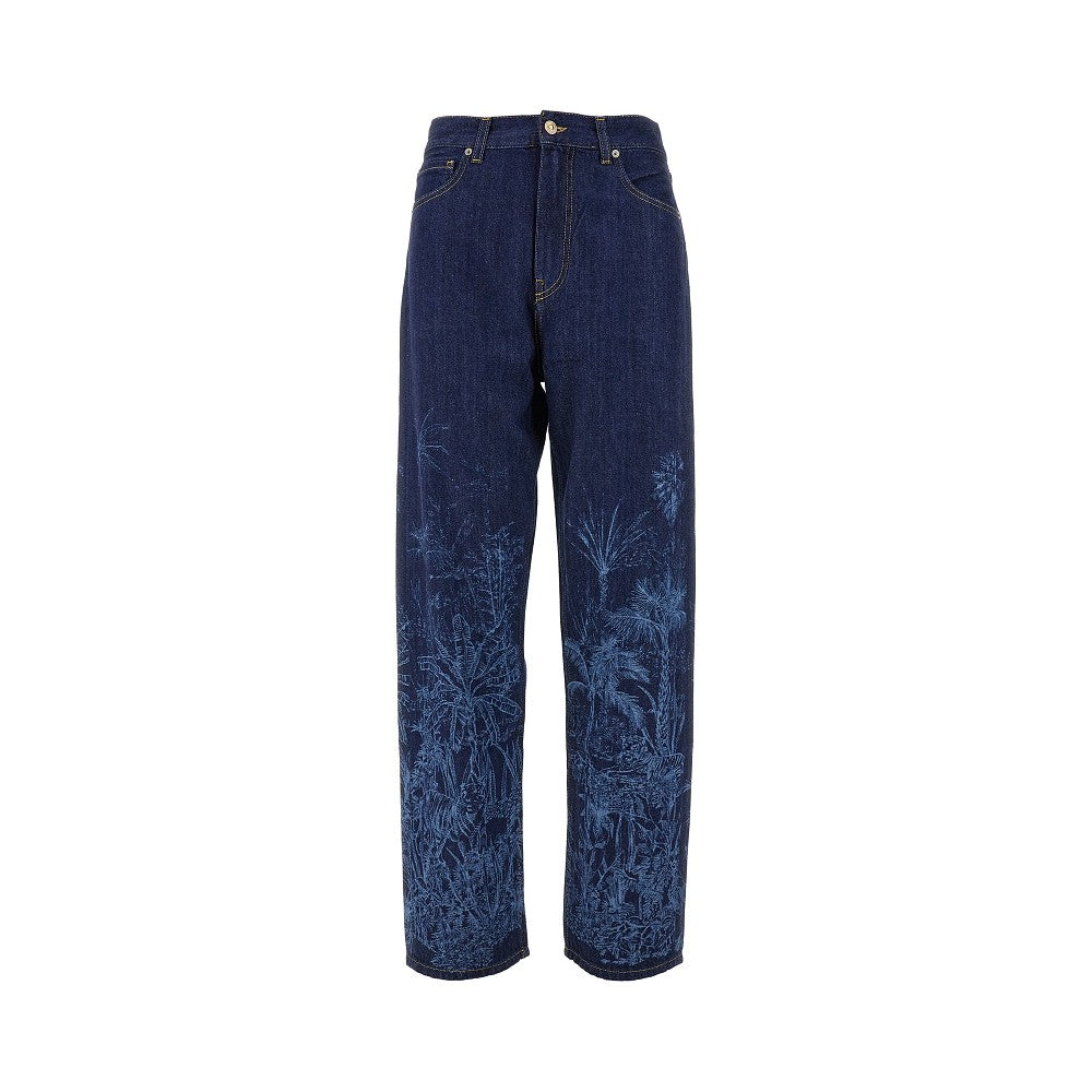 Jeans 'Jungle Toile De Jouy'