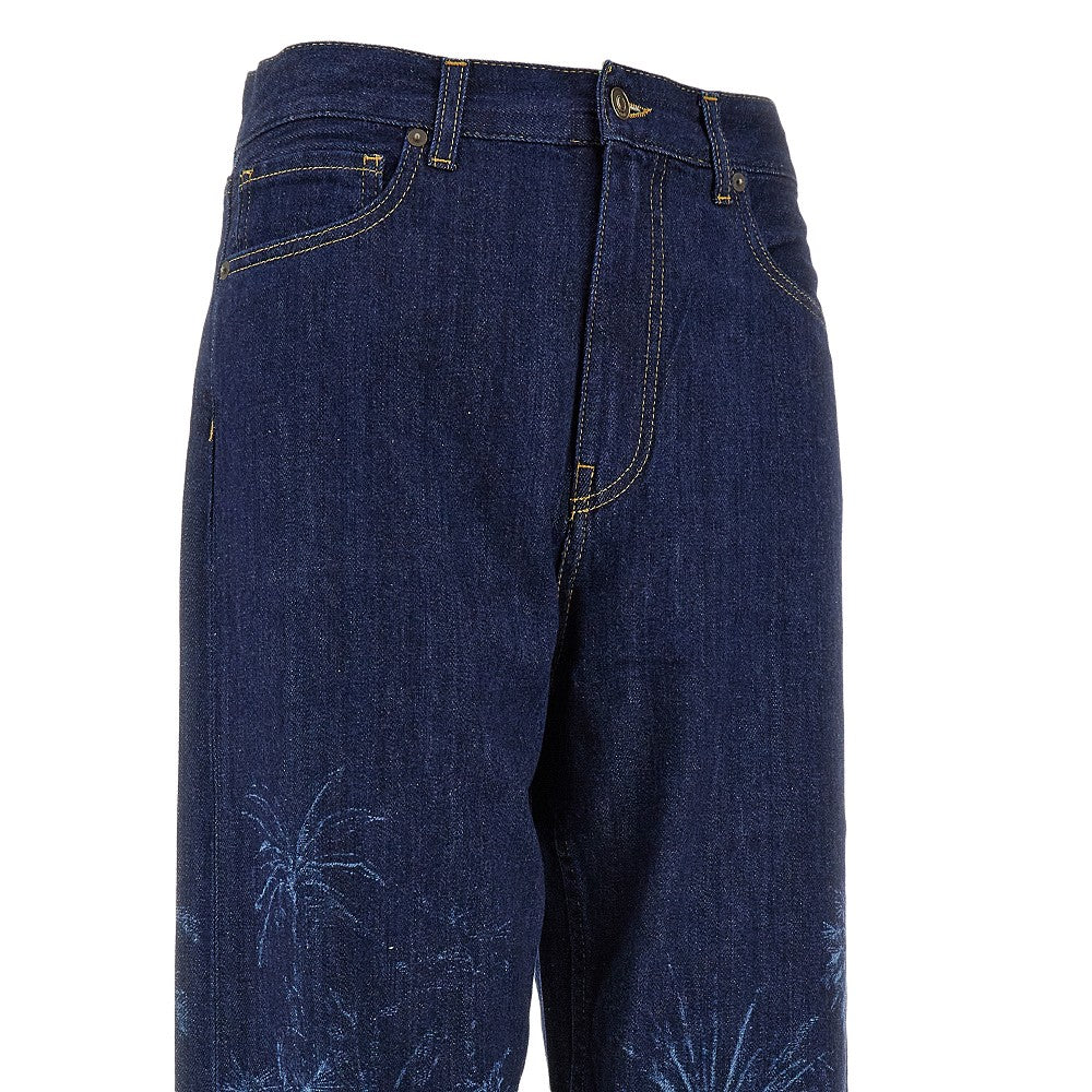 Jeans 'Jungle Toile De Jouy'