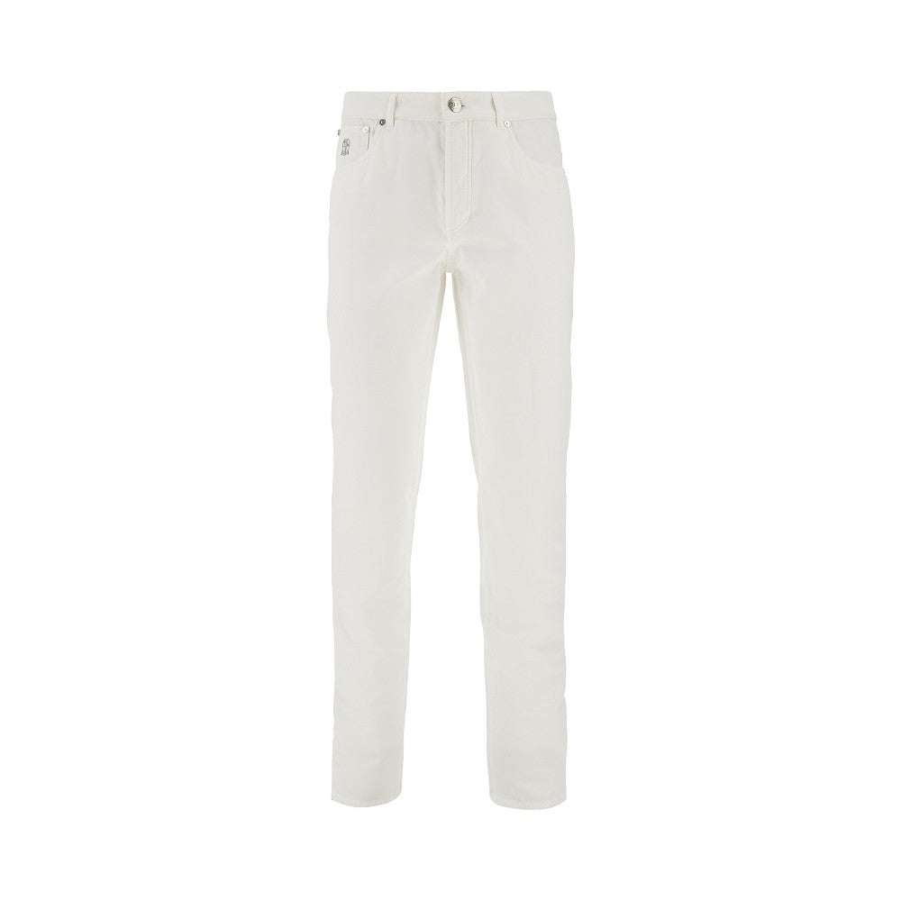 Pantalone Italian Fit in gabardina