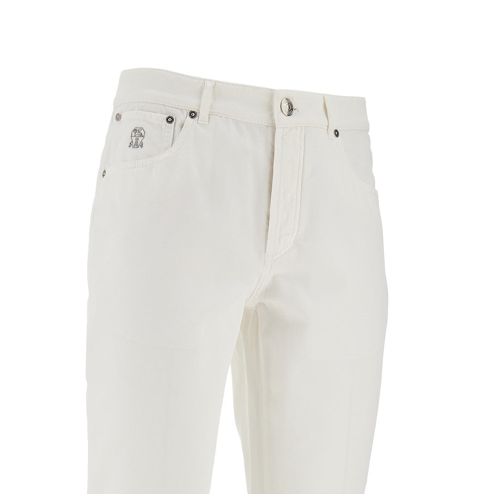 Pantalone Italian Fit in gabardina