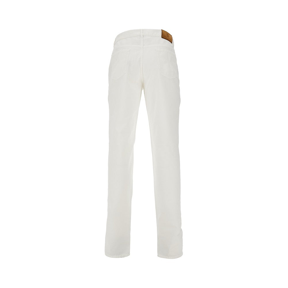 Pantalone Italian Fit in gabardina