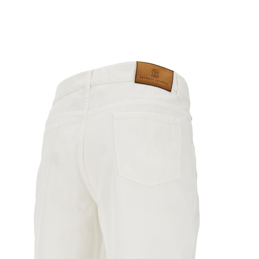 Pantalone Italian Fit in gabardina