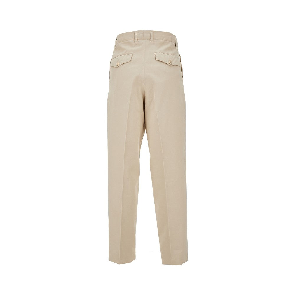 Relaxed Fit gabardine pants
