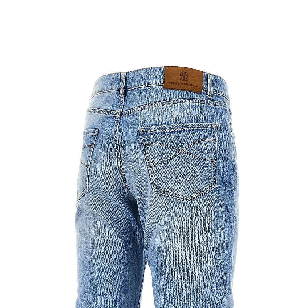 Stretch denim Leisure Fit jeans