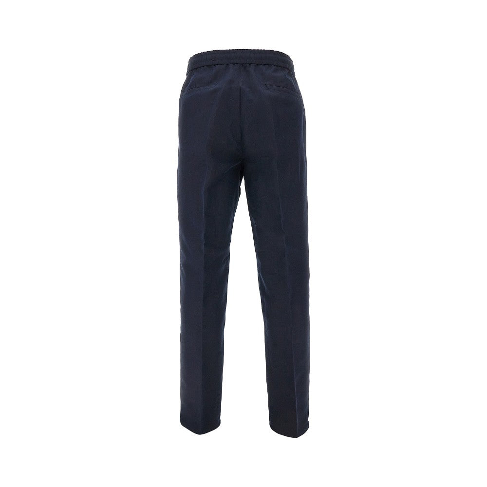 Pantalone in gabardina con coulisse