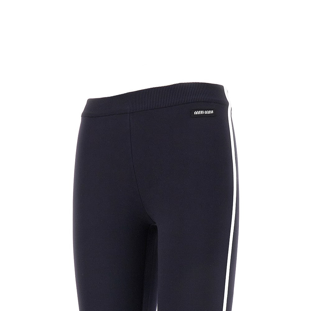Pantalone jogger in maglia tecnica