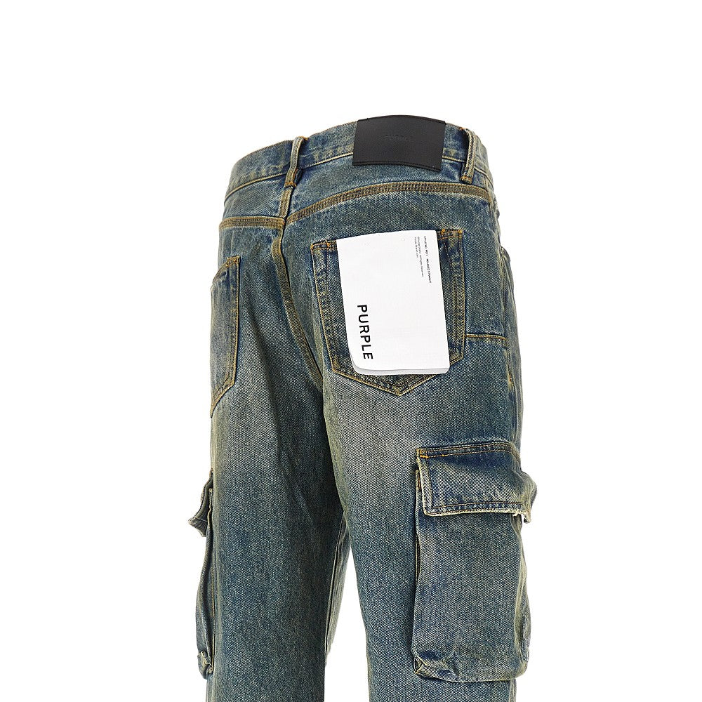 Jeans cargo P011 Relaxed Straight