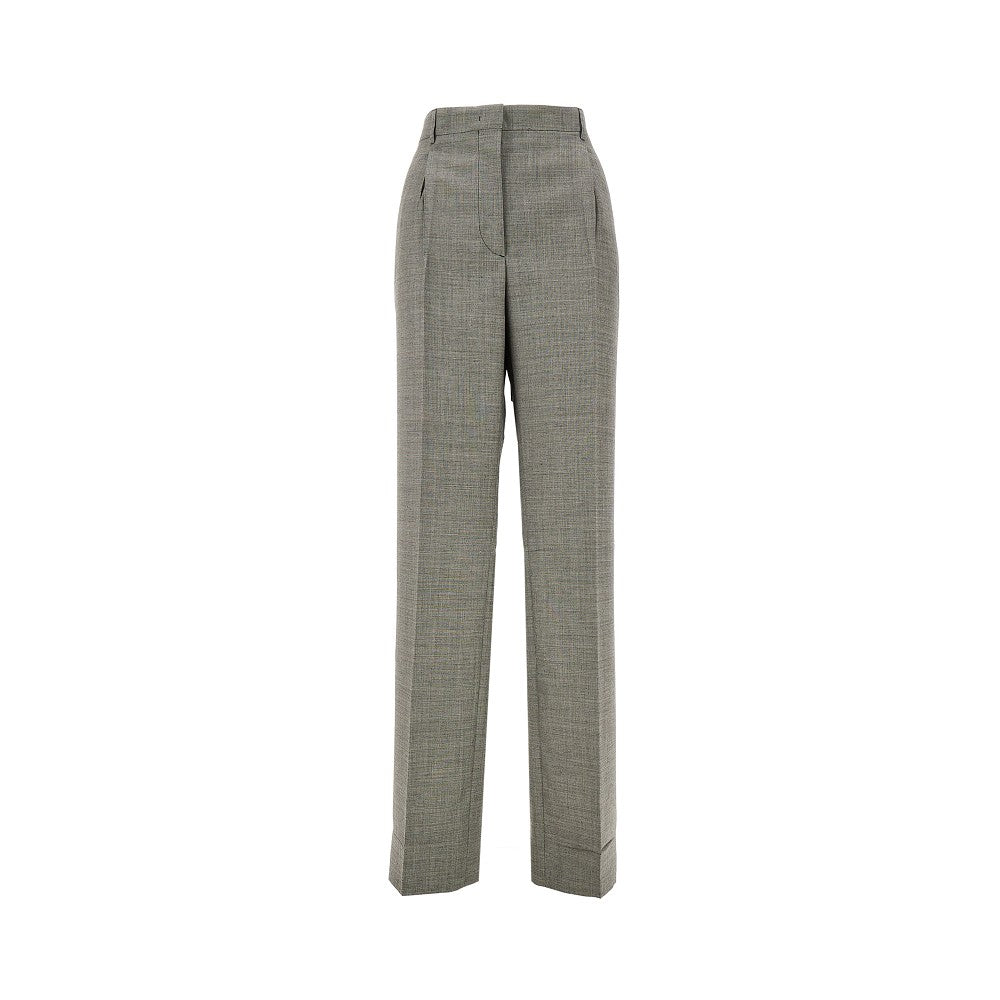 Pantalone in grisaglia di lana