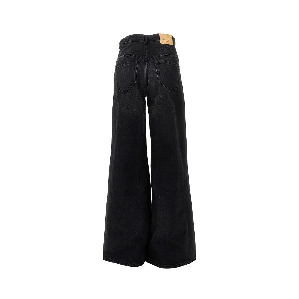 'Lemony' wide leg jeans