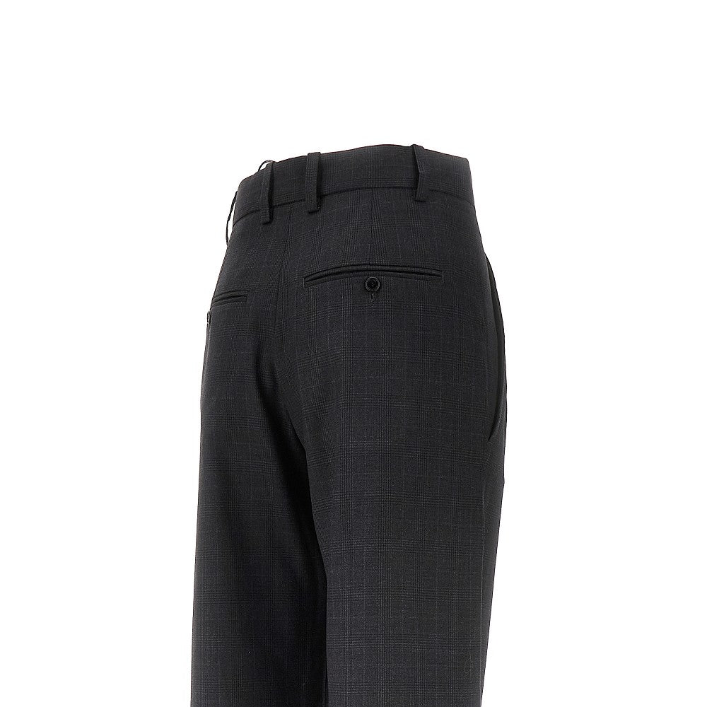 'Lisetta' Prince of Wales wool pants