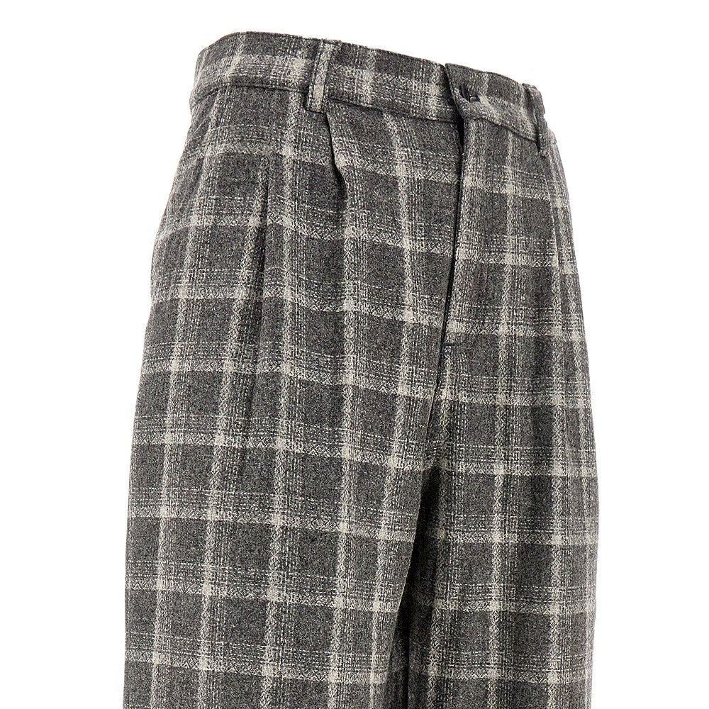 Pantalone in flanella a quadri
