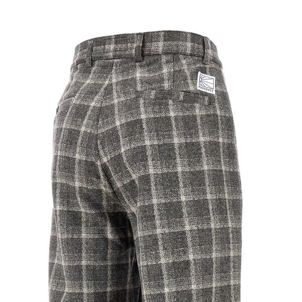 Pantalone in flanella a quadri
