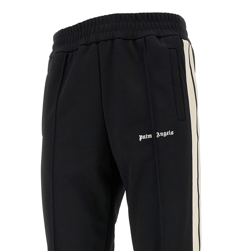 Track pants con logo ricamato