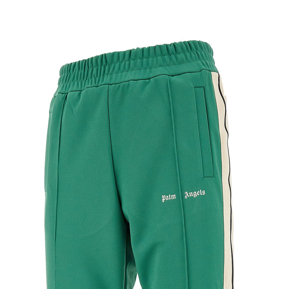 Track pants con logo ricamato