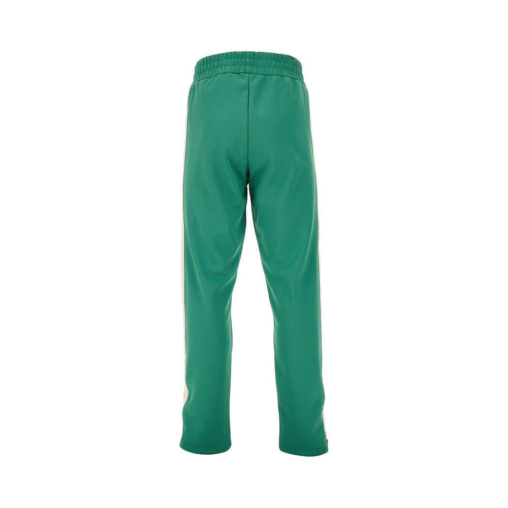 Track pants con logo ricamato