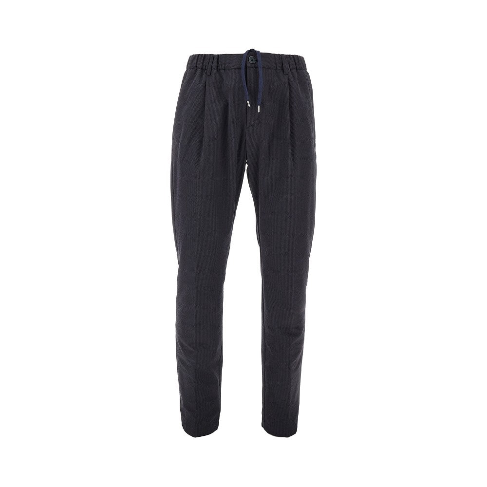 Technical seersucker pants