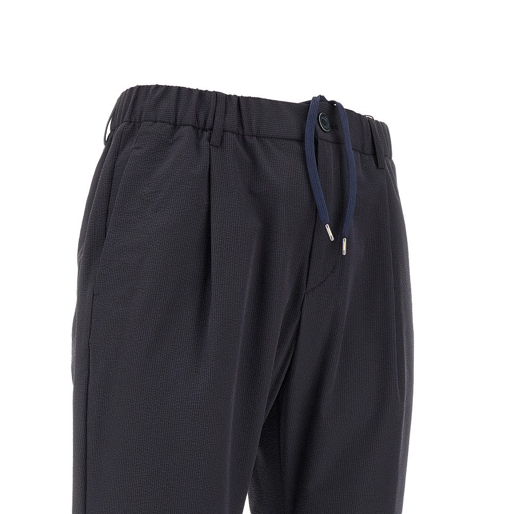 Pantalone in seersucker tecnico