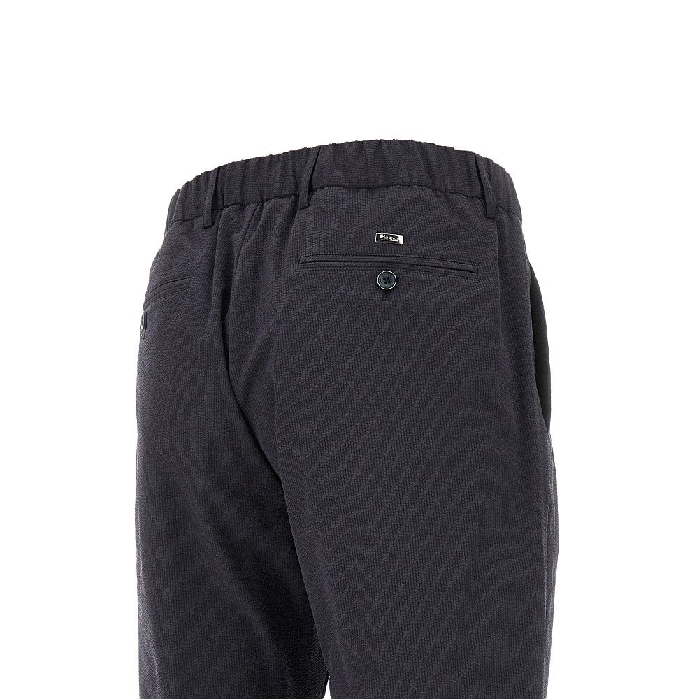 Pantalone in seersucker tecnico