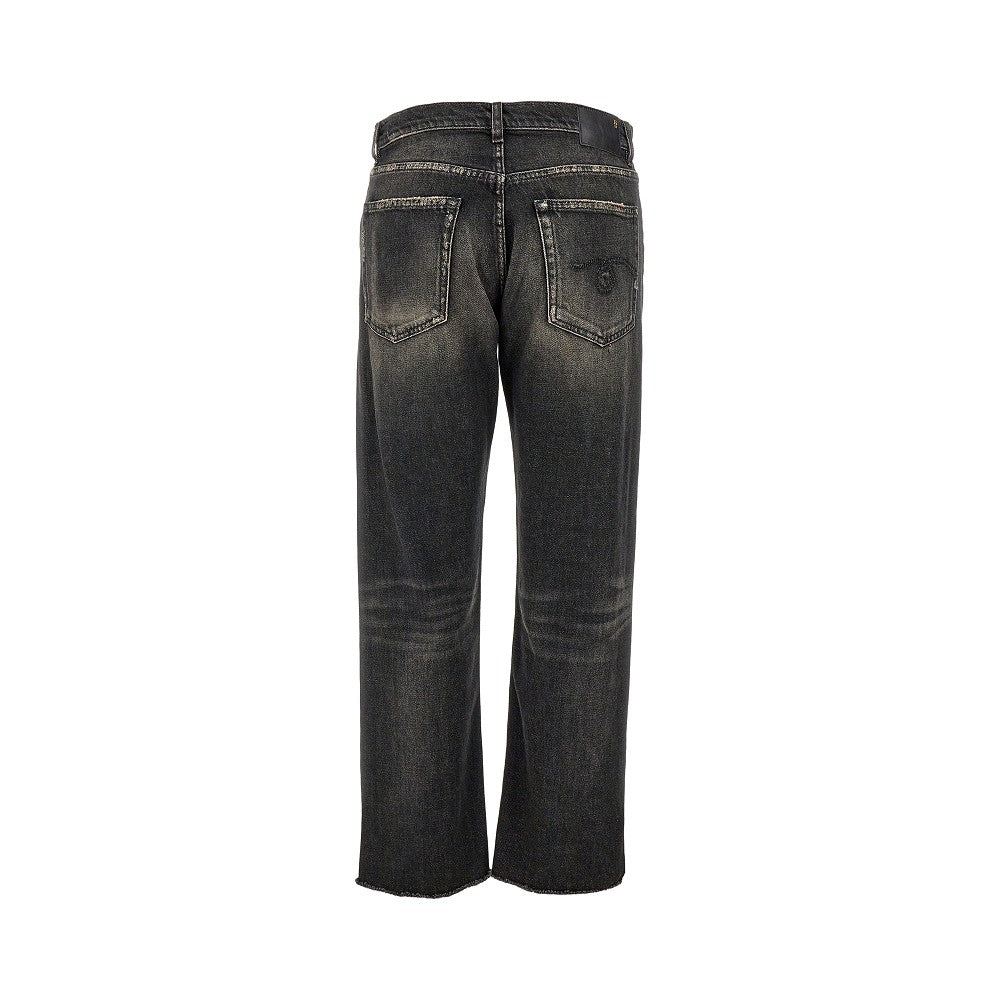 Jeans Boyfriend Fit in denim stretch